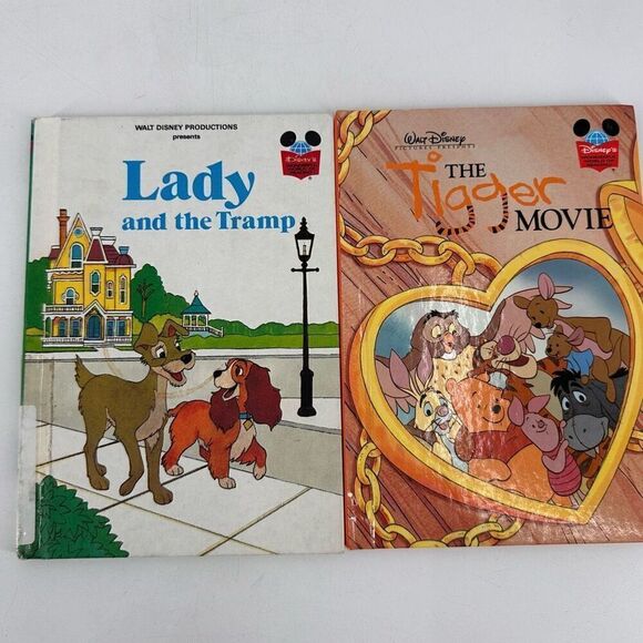 Vintage Walt Disney's Wonderful World Of Reading Children’s Hardcover‎ Books - Picture 4 of 14